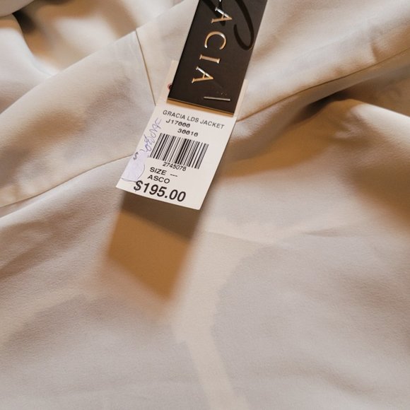 Gracia polka dot peplum jacket - Picture 3 of 9